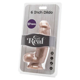 GET REAL - DILDO DE 12 CM CON PERLAS VIBRADORAS DE PIEL